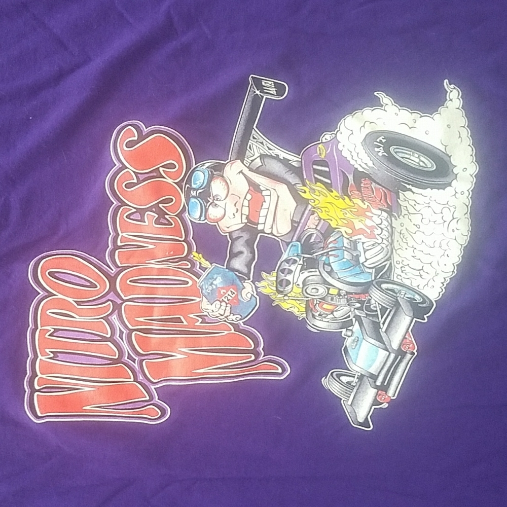 NITRO MADNESS mens graphic tee AA/FA hot rod drag racing cars t-shirt 3XL